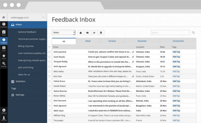 Mopinion: How to install a feedback form in WordPress - WebEngage