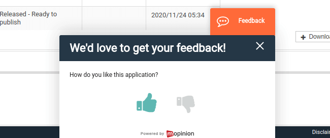 atrify feedbackform