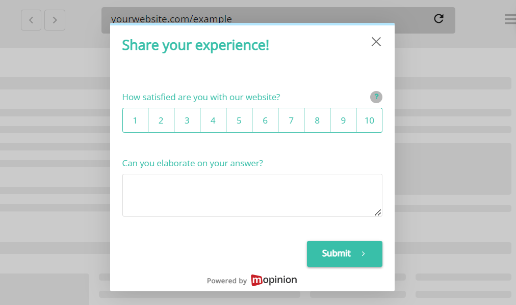 CSAT Survey template