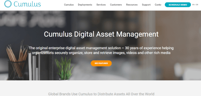 Mopinion: Top 20 Digital Asset Management (DAM) Software - Cumulus