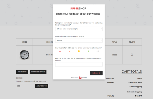 Mopinion: Mopinion app integration now available in Lightspeed app store - Mopinion Feedback Form